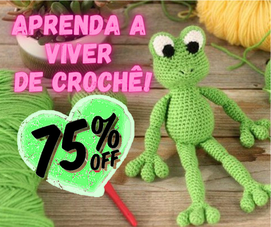 Melhor Curso de Crochê Online